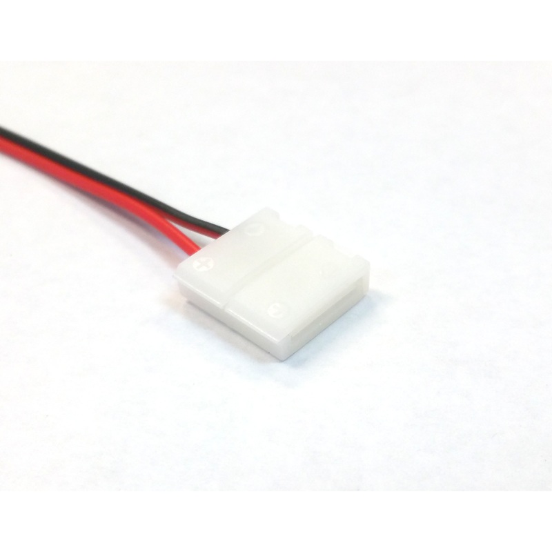 10mm 2 Pin Single Connector Adapter cable pigtail For 5630 5050 LED Strip Lights