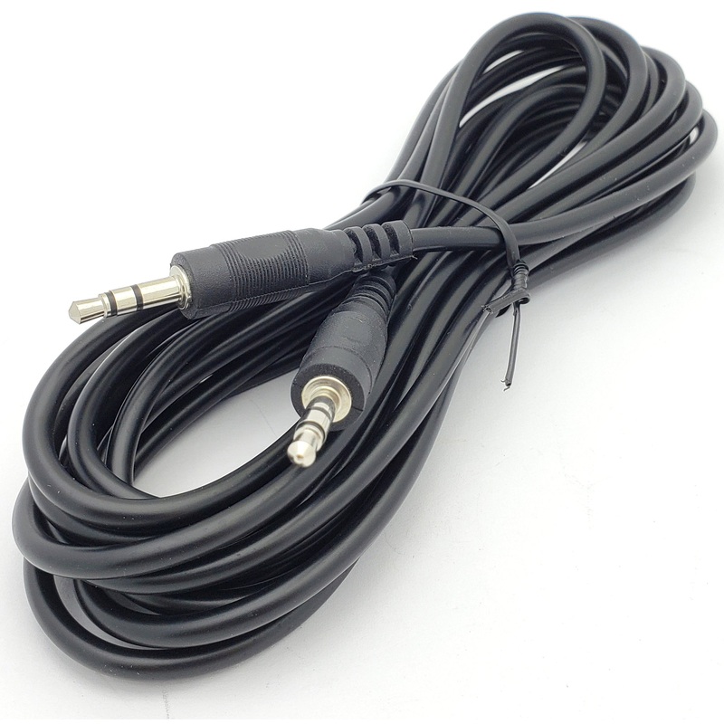 12″ 3.5mm Stereo Cable Male/Male