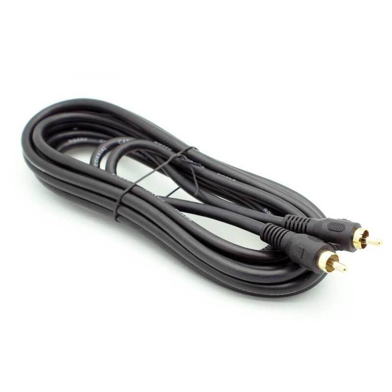 12′ Coaxial RCA Subwoofer Cable