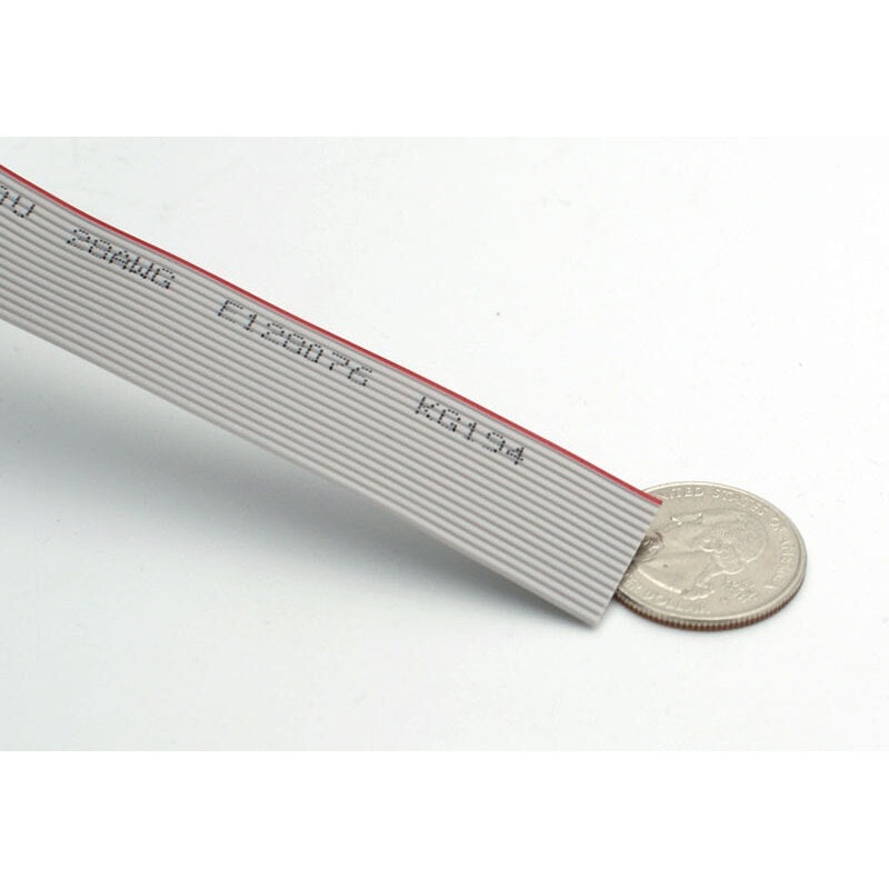 15 Conductor .05″ Pitch 28 AWG Ribbon Cable