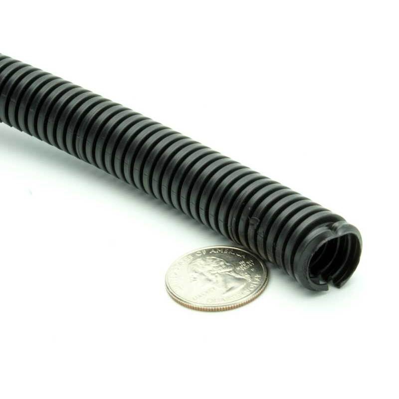 1/2″ Corrugated Split Loom Tubing