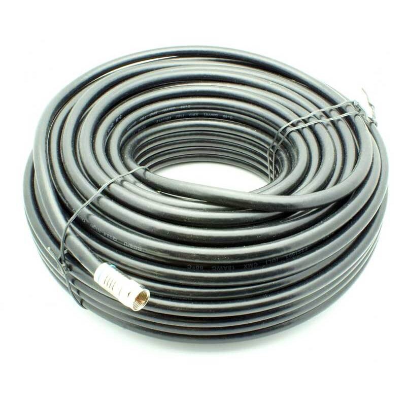 100′ RG-6 Quad Shield Coax Cable