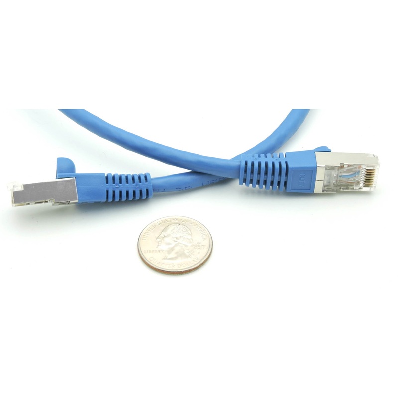 10′ CAT-7 Cable – Blue