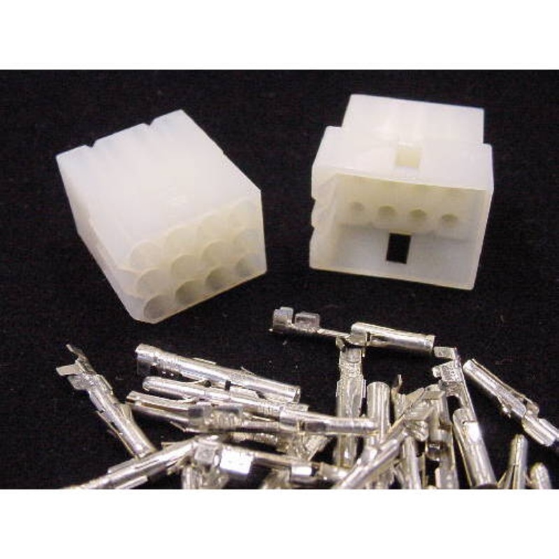 12 Pin Molex Male/Female Pair .093 Pins 12A