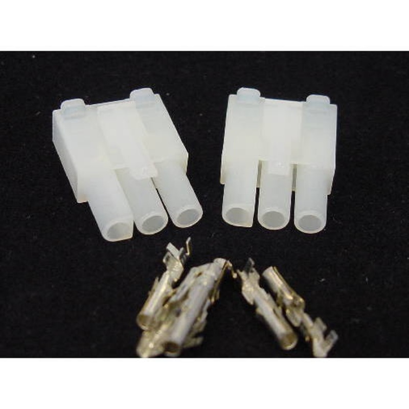 3 Pin Molex Female .093 Pins 12A QTY: 2