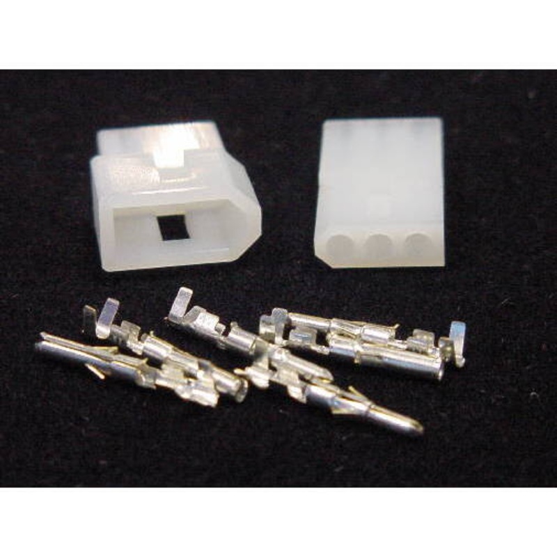 3 Pin Molex Male/Female Pair .062 Pins 5A
