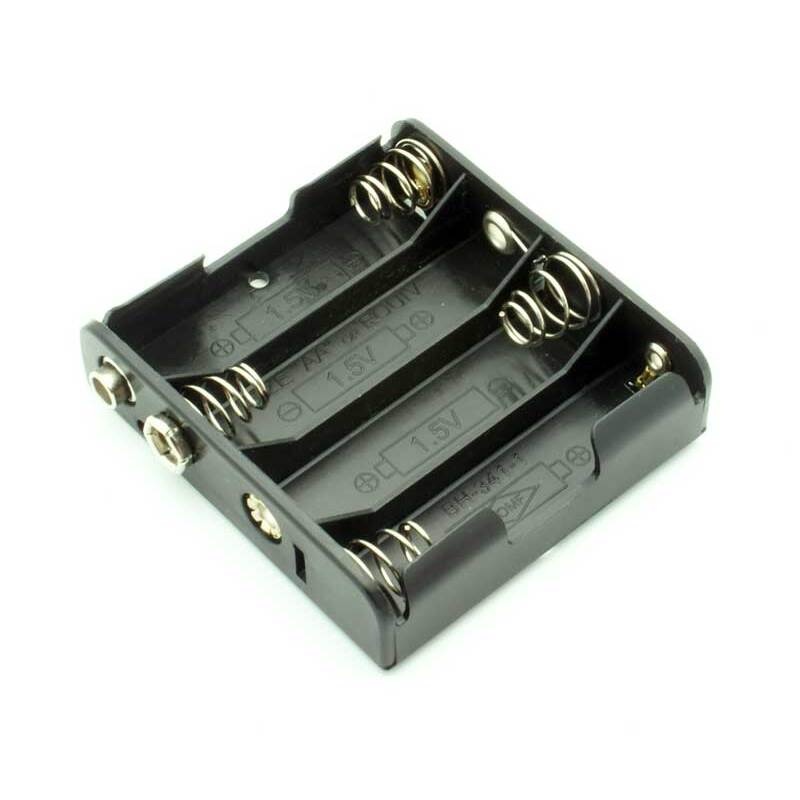 4 AA Battery Holder Flat style