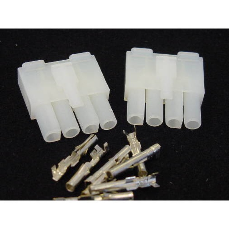 4 Pin Molex Female .093 Pins 12A QTY: 2