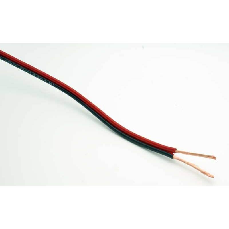 14 AWG 2 Conductor Red/Black Speaker Wire / Power Wire -USA Made