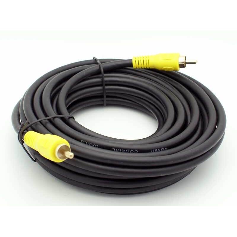 25′ Coaxial RCA Subwoofer Cable