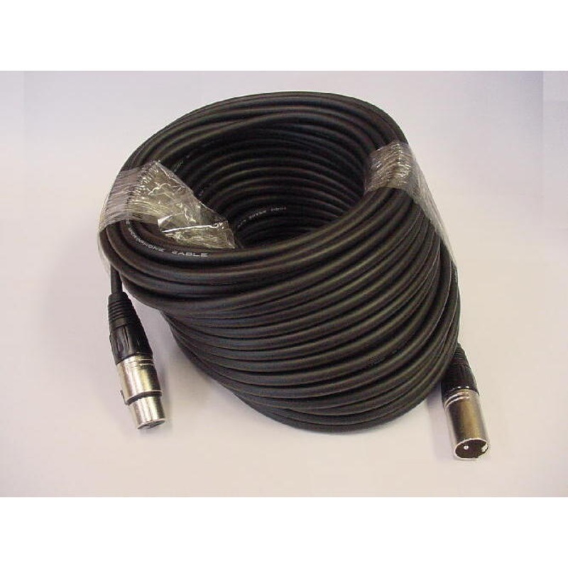 XLR Male – XLR Female Extension Cable 100′