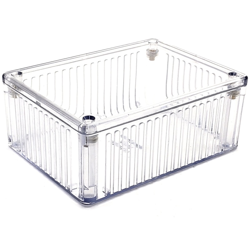 110 x 82 x 40MM Polycarbonate Box Clear