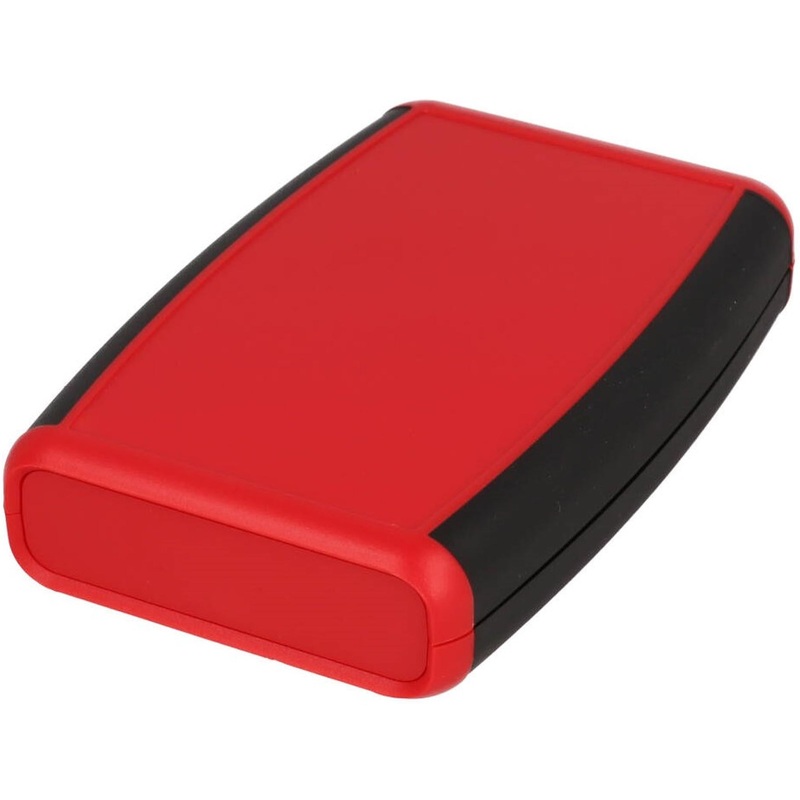 117 x 79 x 24MM ABS Soft Sided Hand Held Case Red
