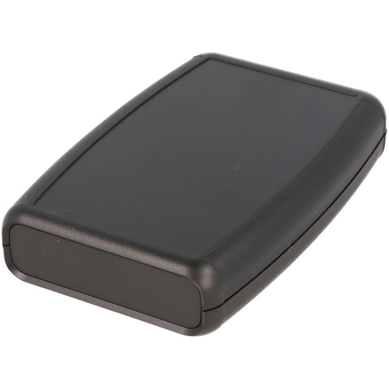 117 x 79 x 24MM ABS Soft Sided HandHeld Case +Battery Door Black