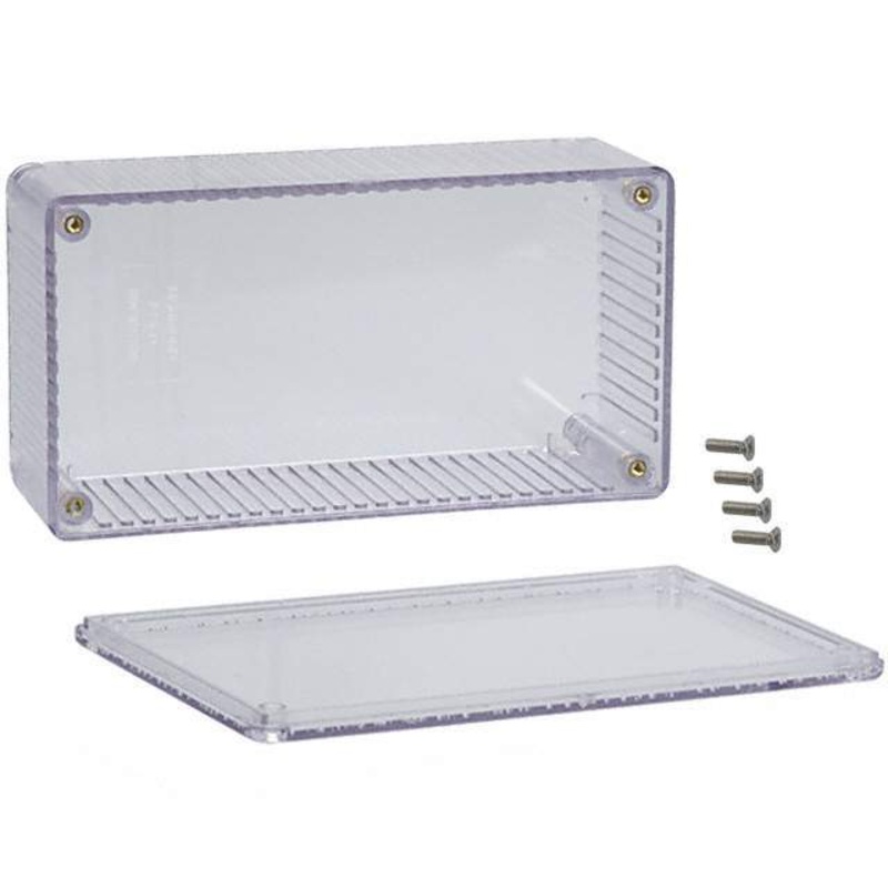 150 x 46 x 83MM Polycarbonate Box Clear