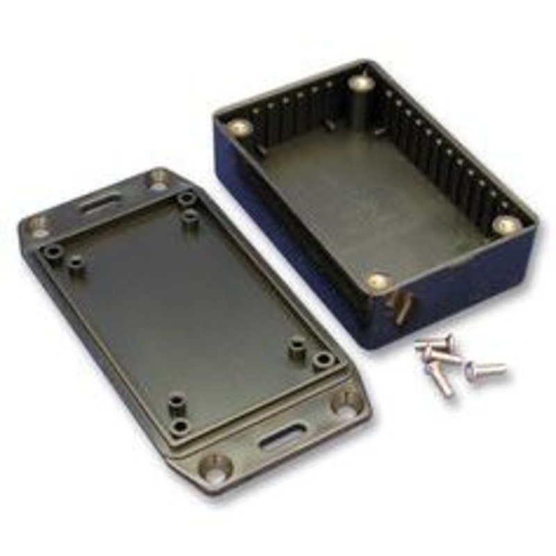 152.4 x 45.7 x 81.3MM ABS Box with Flanged Lid