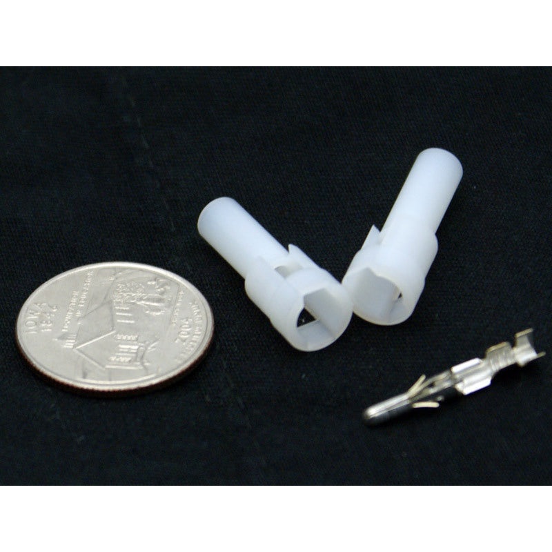 1 Pin Molex .093 Male Plug Connector w/Pins 03-09-2011