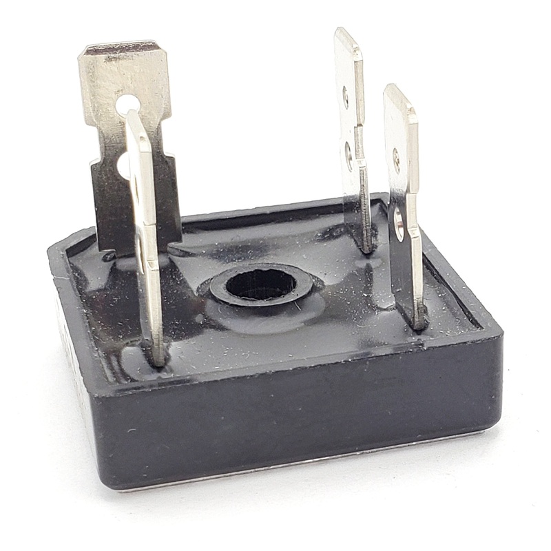200 Volt 40A Bridge Rectifier 4-Tab Square – VET5340 (Replaces the NTE5340)