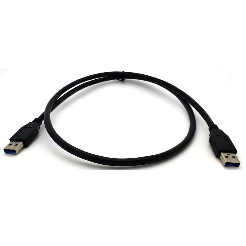 3′ USB 3.0 A male to A male – Black