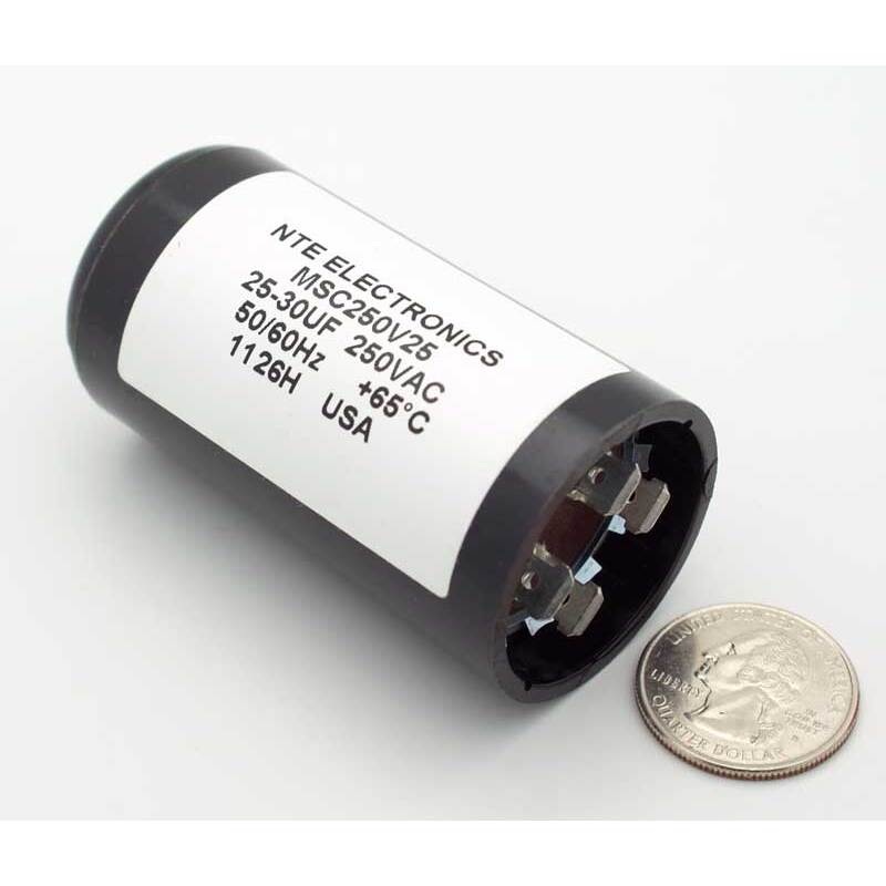 25-30 MFD 250VAC Motor Start Capacitor