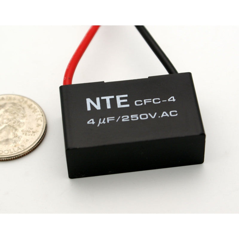 4 MFD 250VAC Motor Start Capacitor