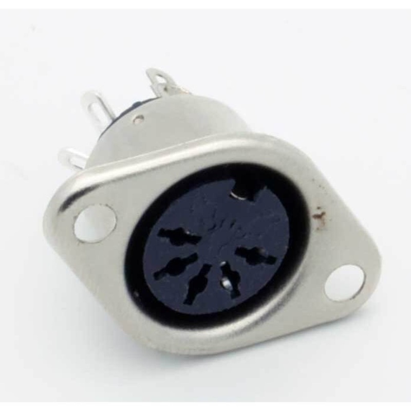 5 Pin DIN Female Panel Mount Jack