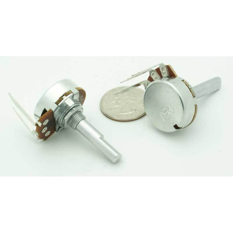 100K 1/4 Watt Audio Taper Potentiometer