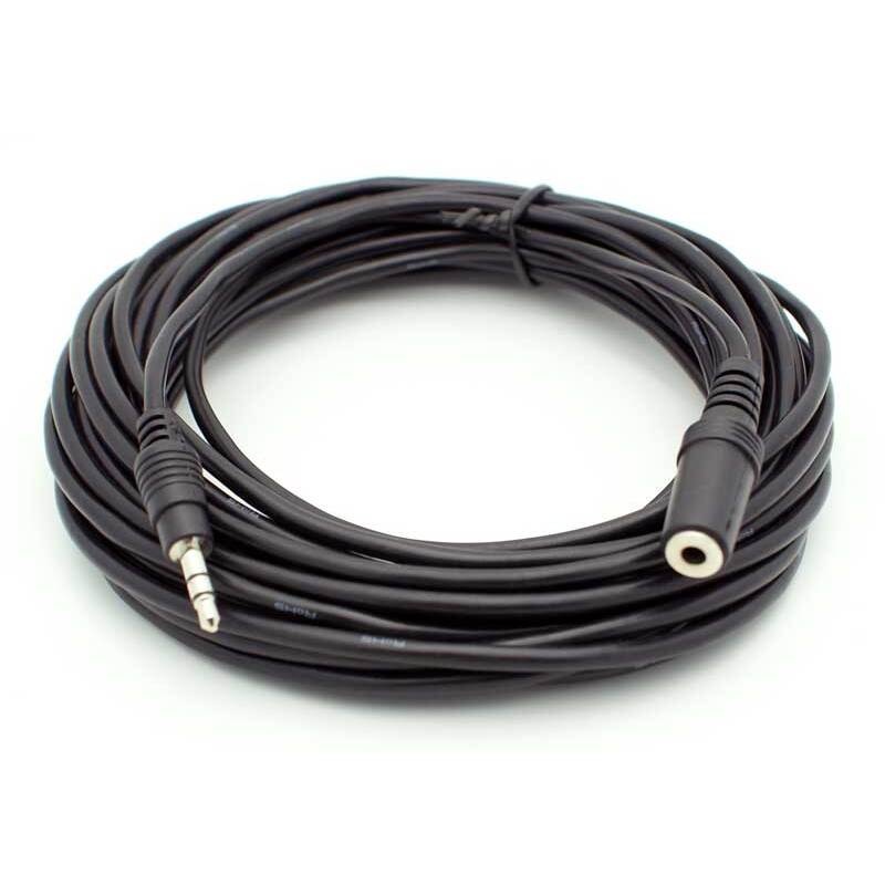 25′ 3.5mm Male-Female Stereo Extension Cable