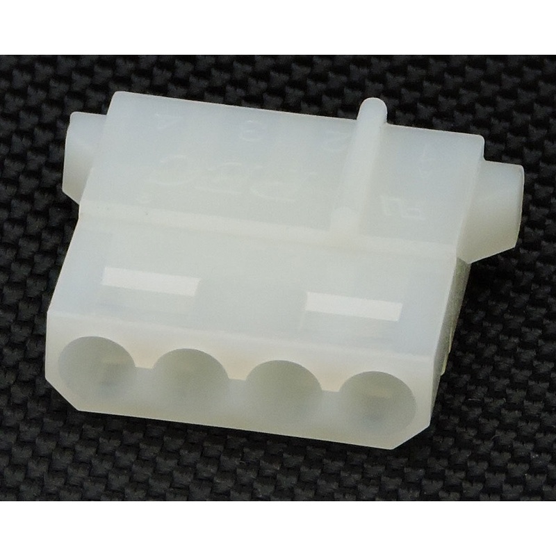 4 Pin Molex Female Shell  – For 0.084 Pins – Same As In Home PC