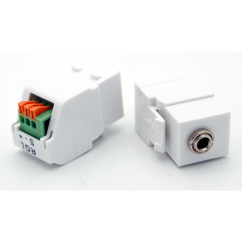 3.5mm Stereo Keystone Jack – Solderless