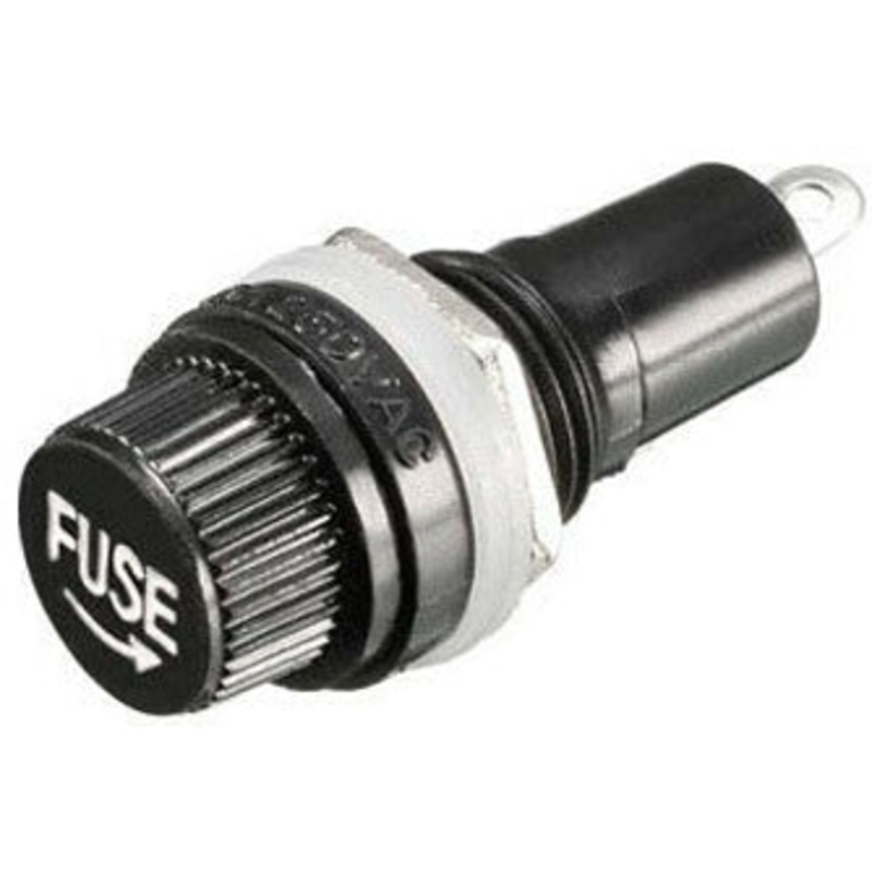 5×20 (GMA) Fuse Holder – Panel Mount