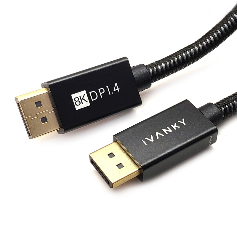 10′ Display Port Male – Male Cable 1.4 8K