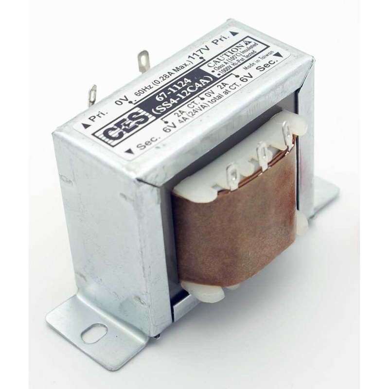 12 Volt 4A Center-Tapped Transformer – CES-67-1124