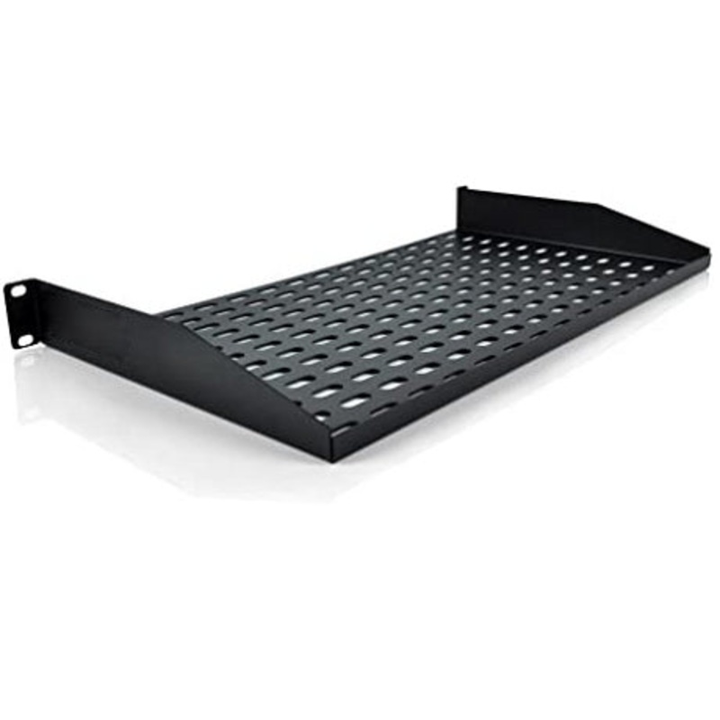 1U Server Rack Shelf – 10″ Deep
