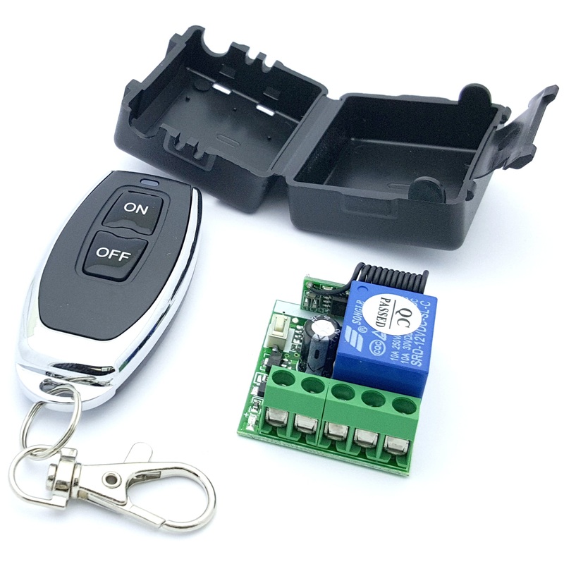 Wireless Remote Control Relay Module – 12V Powered