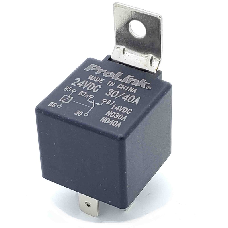 24VDC 40A SPDT Automotive Relay – Metal Tab