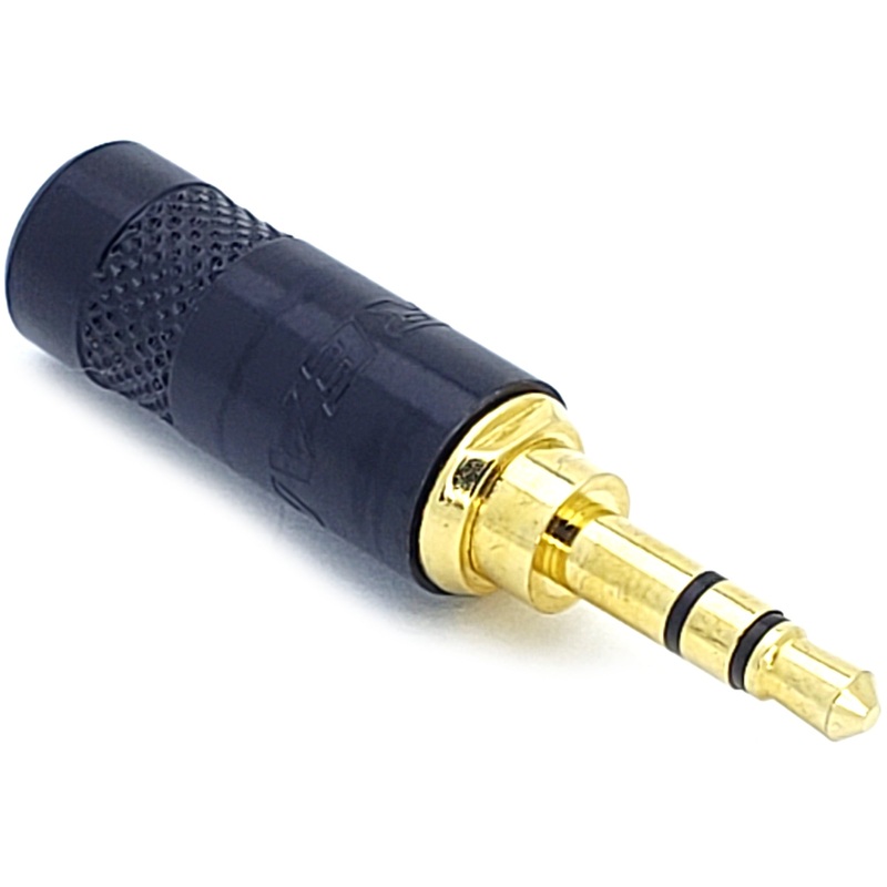 3.5mm Stereo Plug – Gold Plated, Metal Housing