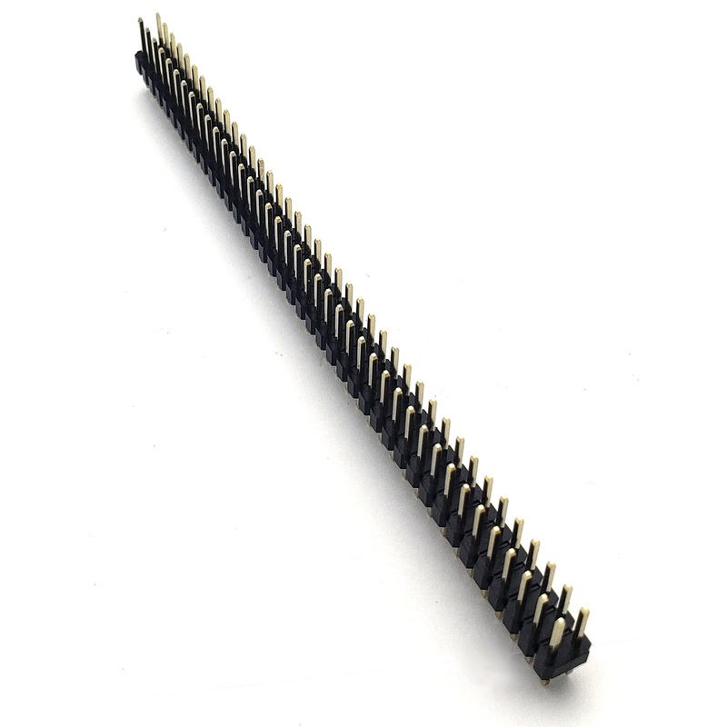 40 Pin Dual Row Male Header Pin 0.1″ Spacing