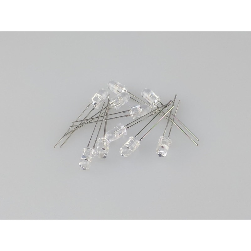 10 Pack of 5mm Ultra Bright YELLOW LEDs ~ 3V @ 20mA