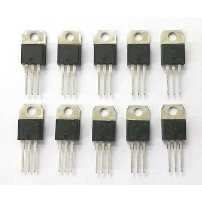 Lot of 10 ST Microelectronics BTA08-600C 8 Amp 8A 600 Volt Triac TO-220AB
