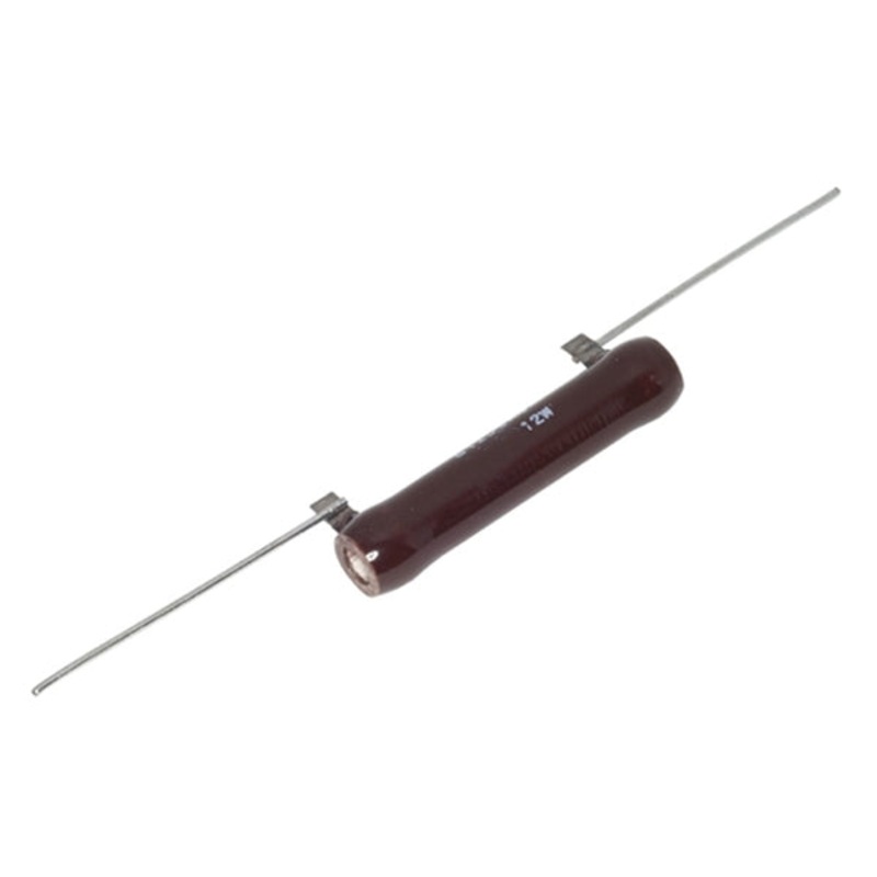 Ohmite Brown Devil B12J12R, 12 Ohm 12 Watt Wirewound Power Resistor 12W