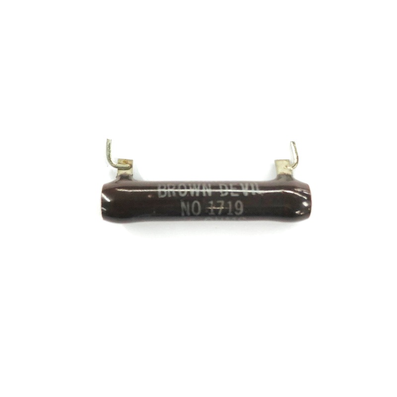 Ohmite Brown Devil B12J75R, 75 Ohm 12 Watt Wirewound Power Resistor 12W
