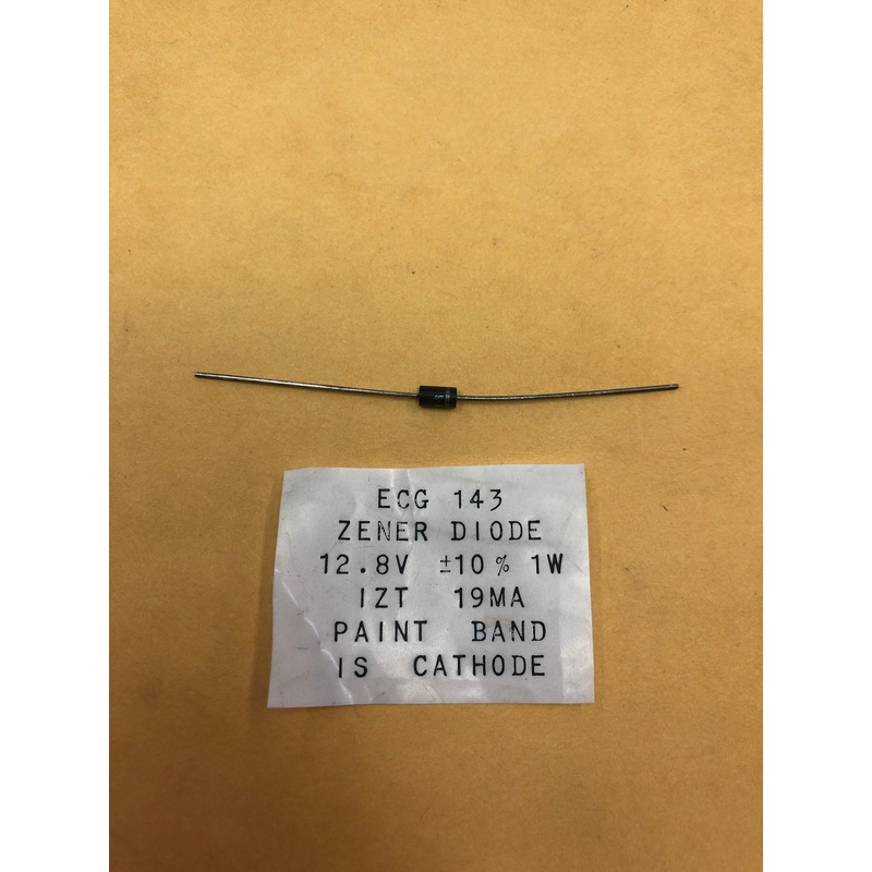 ECG143 12.8V @ 1 Watt Zener Diode