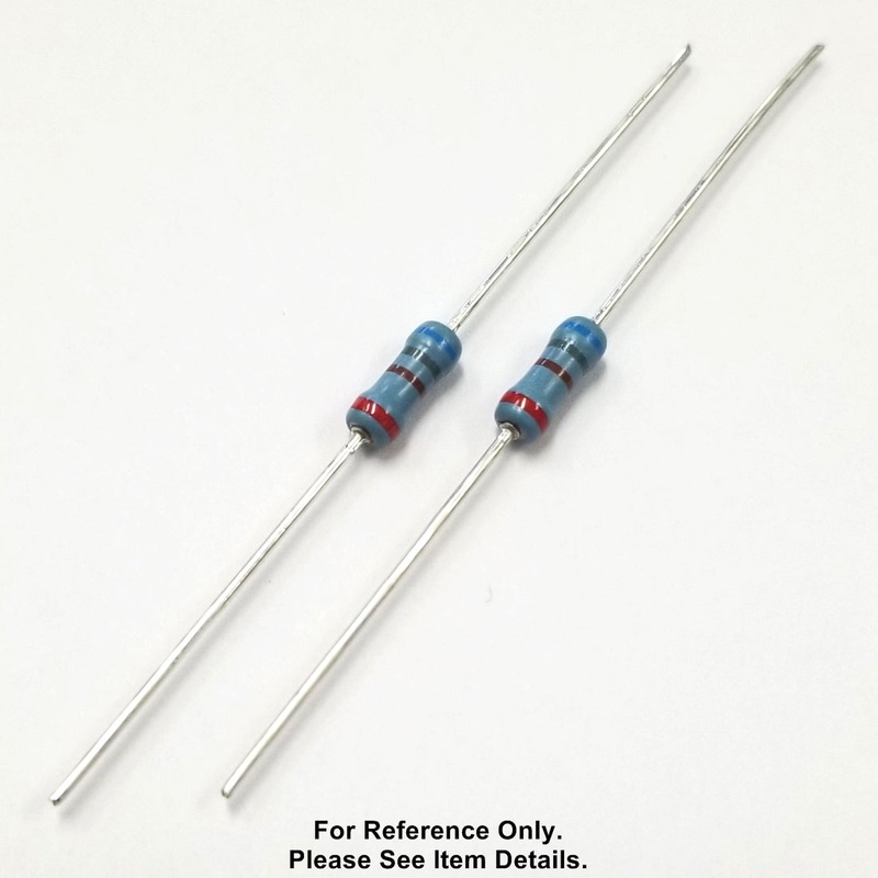 NTE HW610 10M Ohm, 1/2 Watt, 2% Flame Retardant Resistors ~ 2 Pack