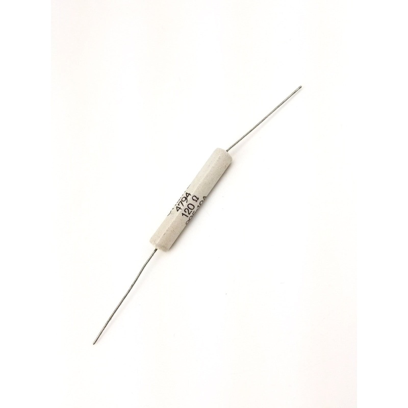 Ohmite 90J120 120 Ohm 11 Watt Wirewound Vitreous Enamel Power Resistor 11W