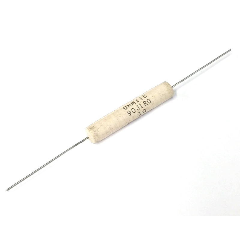 Ohmite 90J1R0, 1 Ohm 11 Watt Wirewound Power Resistor 11W