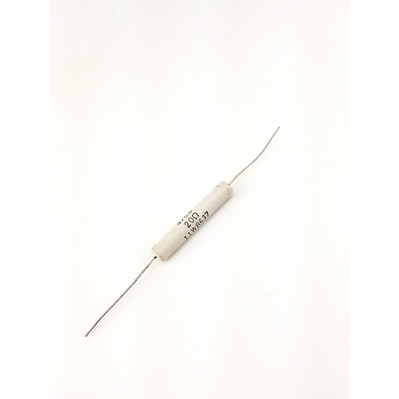 Ohmite 90J20R, 20 Ohm 11 Watt Wirewound Vitreous Enamel Power Resistor 11W