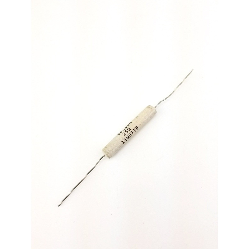 Ohmite 90J25R, 25 Ohm 11 Watt Wirewound Vitreous Enamel Power Resistor 11W