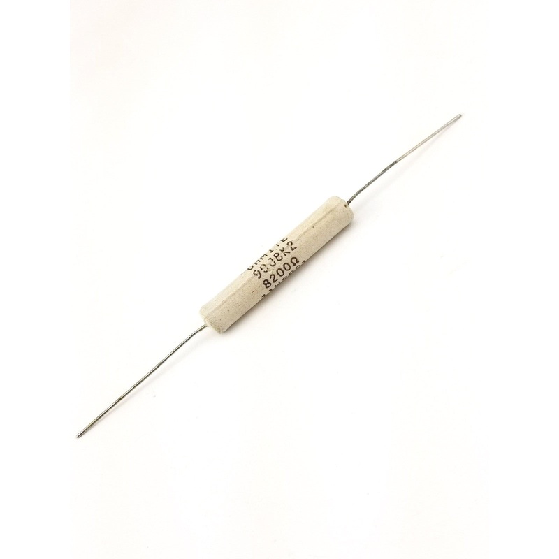 Ohmite 90J8K2, 8.2K Ohm 11 Watt Wirewound Vitreous Enamel Power Resistor 11W