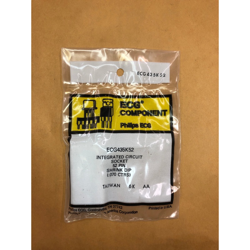 ECG435K52 Hardware Socket IC 52pin Dip